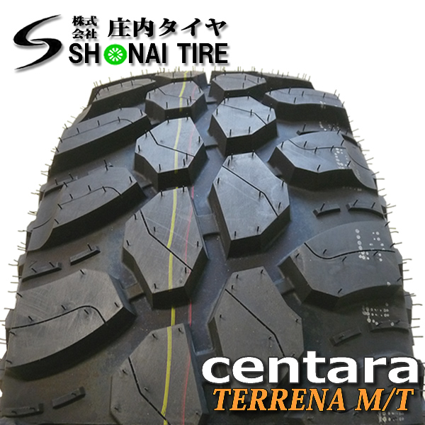 新品マッドタイヤ 265 75r16 Lt Centara Terrena M T 2017年製造 4本価格 庄内タイヤ 東北最大級の中古タイヤ ショップ